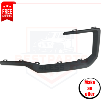 Front Chrome Bumper Trim Set For 2016-2017 GMC Terrain – Left & Right, OEM Replacement