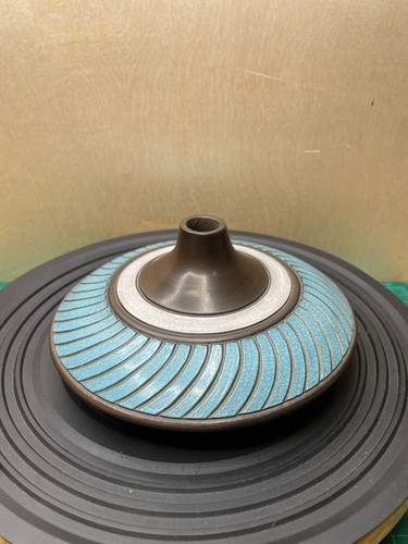 Art Pottery Squat Vase / Signed and Limited / Gorgeous Design (Gallery Acquired)
