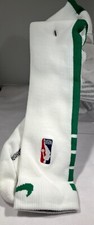 Nike NBA Authentics Basketball Socks - White/Green - PSK658-105 - Extra Large