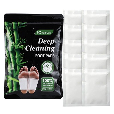 10PCS Detox Foot Patches Pads Body Toxins Feet Slimming Deep Cleansing Herbal