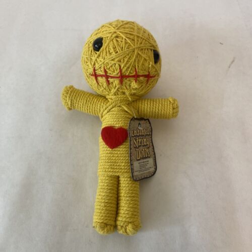 Enchanted String Doll Yellow Heart 8” ROMEO DOLL - Picture 1 of 6