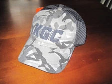 KGC Golf Hat, Unstructured, Snow Camo/Grey, New With Tags