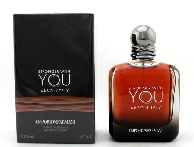 Emporio Armani Stronger With You ABSOLUTELY 3.4 oz 100 ml Spray New Sealed
