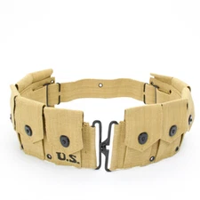 U.S. WWII M1 Garand Rifle Ammunition Belt WW2
