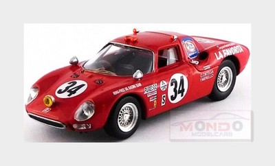 Miniature 1/43 Ferrari 250 LM N°34 - Vainqueur Daytona 1968 - Gunn & Ortega - Best