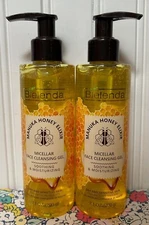 2 BIELENDA MANUKA HONEY ELIXIR MICELLAR FACE CLEANSING GEL 7.1 OZ DRY SENSITIVE