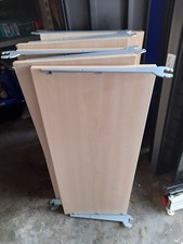 10 x Tegometall Regal Holzboden 100 x 37 cm incl. Komnsolen