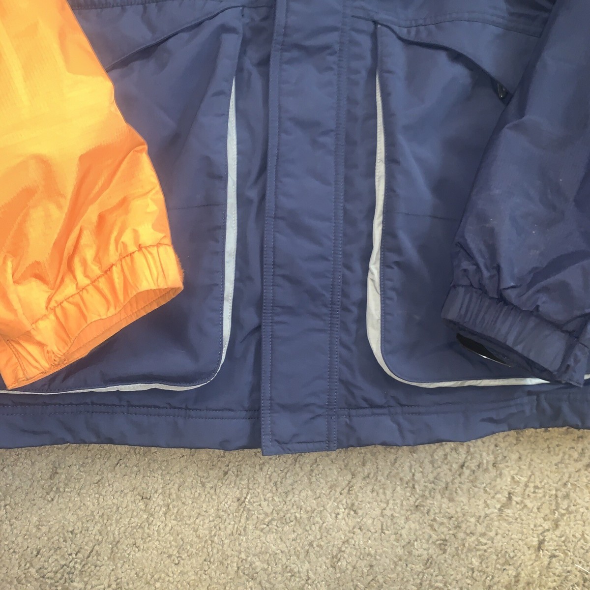 Oakley Nitro Fuel 2 Navy Ski Snowboard Jacket Coat Full Zip Oakley Nitro Fuel 2 Navy Ski Snowboard Jacket Coat Full Zip