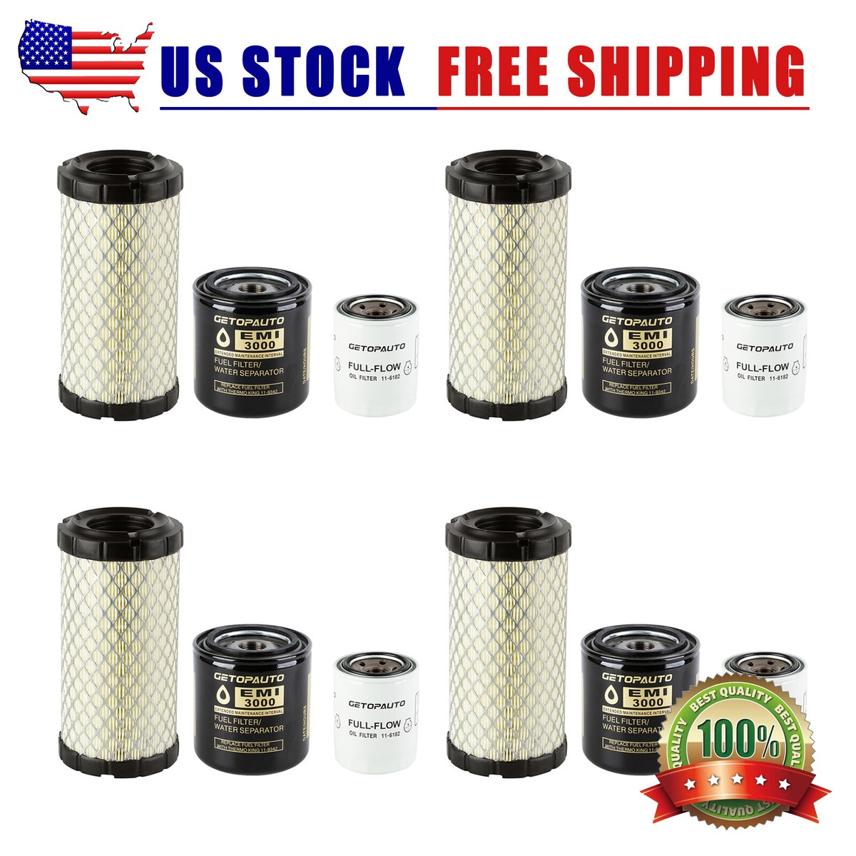 Oil Filter 11-6182 - Fits Thermo King Tripac & Evolution APU Units