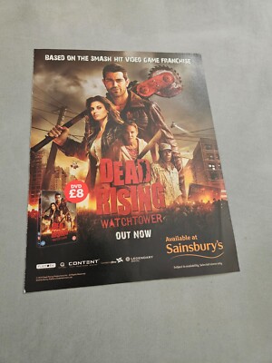 TPEEP199 MAGAZINE ADVERT 11X8'' DEAD RISING WATCHTOWER  