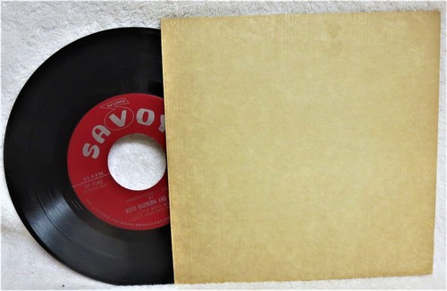 record 45 EP w/Picture Cover Boyd Raeburn Savoy XP-8042 Combined shipping - Picture 2 of 2