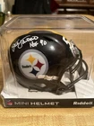 Jack Lambert Autographed Pittsburgh Steelers Mini Helmet Beckett Authenticated