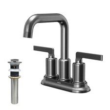 Karran USA KBF536 Gillingham 1.2 GPM Centerset Bathroom Faucet - Gunmetal Grey