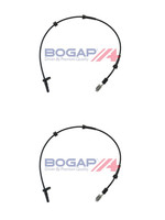 2X Bogap ABS-SENSOR Raddrehzal Vorne Links+Rechts Passend FüR Nissan Qashqai