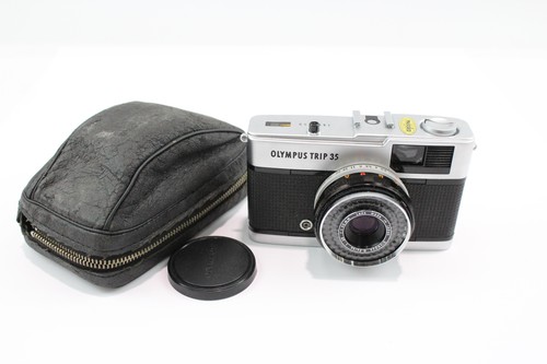 Olympus Trip 35 analoge Kompaktkamera Vintage mit Objektiv D. Zuiko 40 mm f/2,8