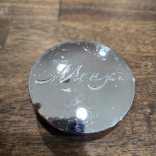 Maya Riverside Wheels Silver Custom Wheel Center Cap Damaged Maya Riverside Wheels Silver Custom Wheel Center Cap Damaged