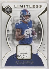 2018 Panini Limited Limitless Materials 11/99 Evan Engram #LM-EE 0o9
