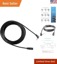 Effortless Installation 2.5mm 16.5ft Backup Camera Extension Cable for Vehicles