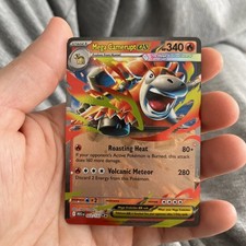 Pokémon TCG Mega Camerupt EX 122/132 Ultra Rare Holo Mega Evolutions