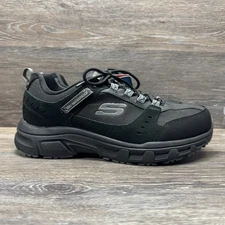 Skechers Oak Canyon shoes Mens Size 8 Extra Wide Black Waterproof Hiking