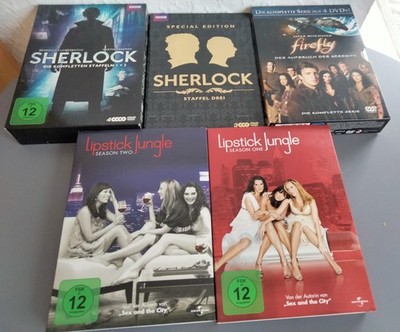 3 komplette TV Serien auf DVD: Firefly / Sherlock / Lipstick Jungle