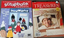 Vintage Scrapbooking Magazines From Early 00s Great Condition Set Of 2