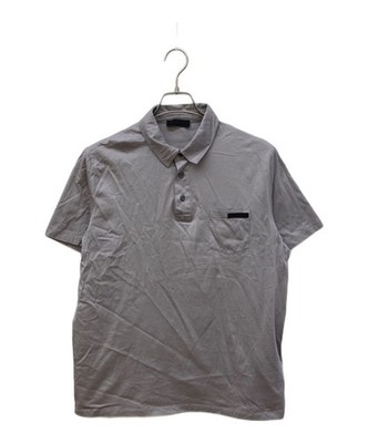 PRADA Polo Shirt/ Gray/ Size: XL