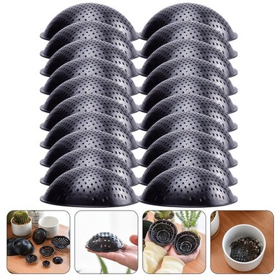 20 Pcs Blumentopf Mesh Pads Blumentopfzubehör Blumentopf-Netzpolster