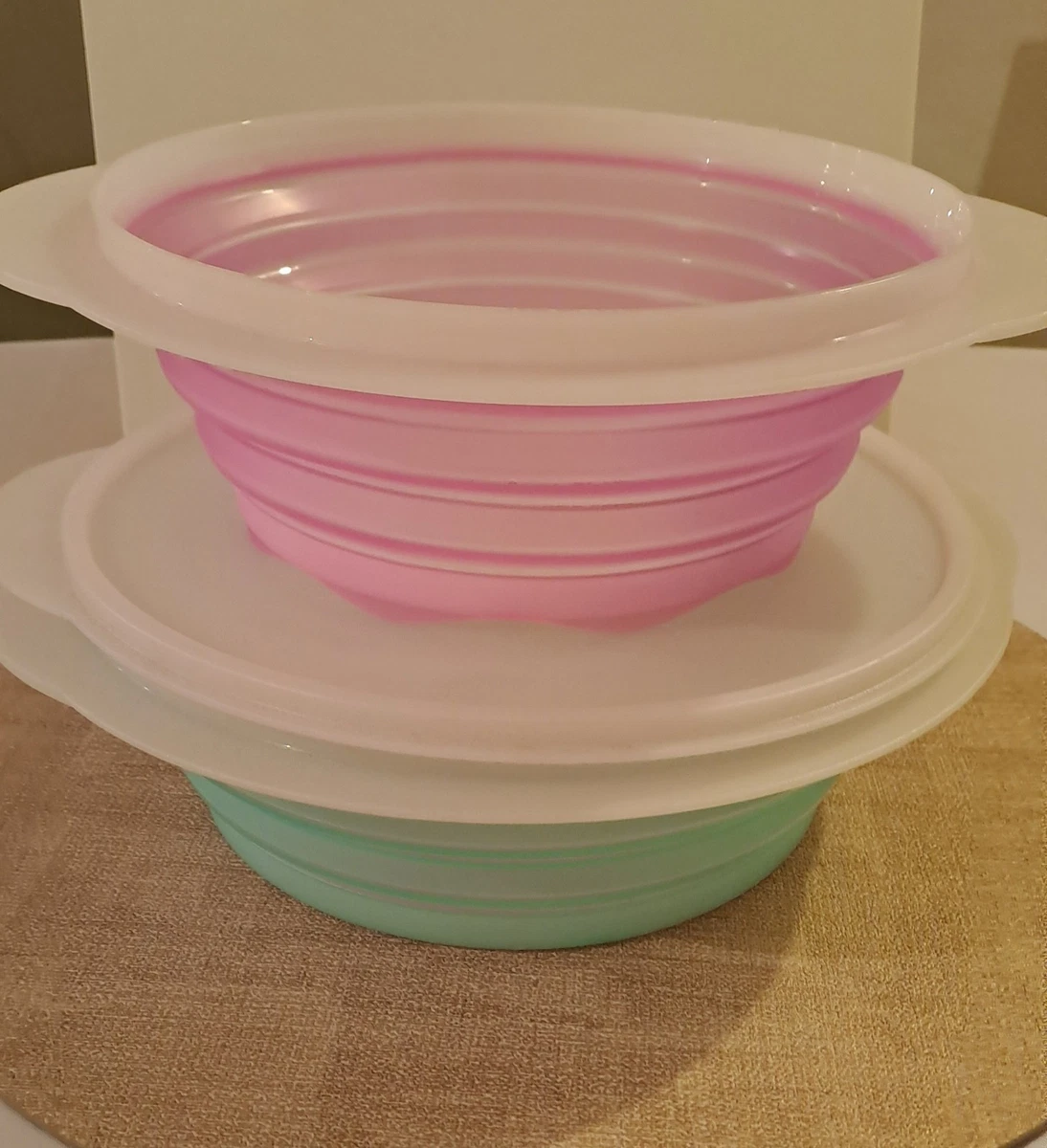 Tupperware Mini Imbuto Da Cucina Rosa - Per Piccole Bottiglie E Contenitori - Lavabile In Lavastoviglie, Senza BPA - 2