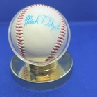 Mark Fidrych Autographed Detroit Tigers MLB Baseball Official Souvenir with Case