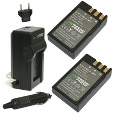 Wasabi Power Battery 2-Pack and Charger for Nikon EN-EL9