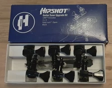 Hipshot 6K2GL0B Hipshot Grip-Lock Guitar Tuners