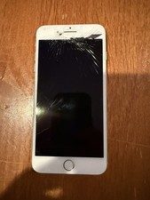 iPhone 7 Plus White 32GB Cracked/Broken Screen WORKS Free Shipping in US