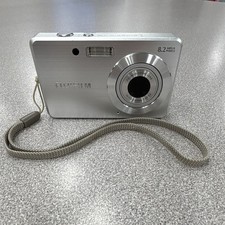 Fujifilm Fuji FinePix J10 8.2MP Compact Digital Camera Silver - TESTED WORKING