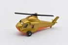 Matchbox Superfast MB75 Seasprite Helicopter gold. Made in Bulgaria. Lesney