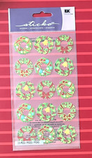CHRISTMAS WREATH BY STICKERS - DISCONTINUED - FREE SHIPPING