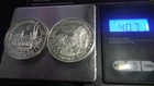 1.3 Troy Ounces Silver Casino Tokens 0.999 x 2 (40.71g )