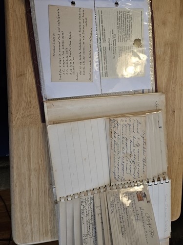 Two Books Full Of Handwritten Recipes - Picture 6 of 6