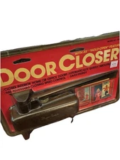 Wright Automatic Door Closer Adjustable Speed Right/Left Vtg #77002 W/hardware