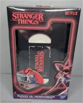 Stranger Things VHS Diorama: Eleven vs. Demogorgon