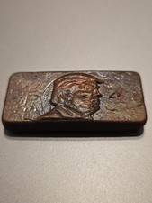 4 oz .999 Fine Copper Bar Trump Design 2024 Collectible Bullion Uncertified
