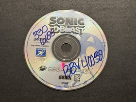 Sonic 3D Blast (Sega Saturn, 1996) CIB Complete with Reg Card Tested & Works!