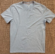 Lucky Brand Mens M Blue Crewneck T Shirt Soft Wash Basic Tee Casual Minimalist