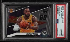 2019-20 Panini Mosaic Give and Go LeBron James #8 PSA 10 GEM MT 1cc7