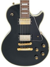 Orville LPC-75 Les Paul Custom 1994 Black Made in Japan MIJ FujiGen / Terada