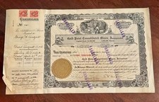 Multiple Stock Certificates - California Colorado Nevada Mining