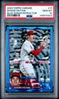 2023 Topps Chrome Shohei Ohtani #17 Blue Sonar Refractor /125 Psa 10!