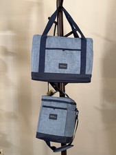 Bella Russo 15,7" Tragetasche Kühltasche und 9" isolierte Brotzeittasche neu ohne Etikett