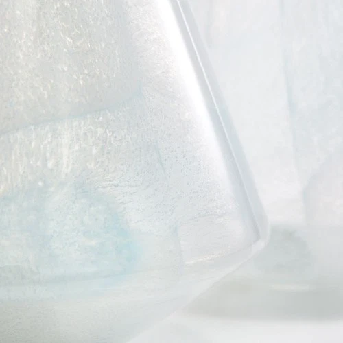 Cyan lighting - Backdrift - small Vase - 9.75 Inches Wide by 11 Inches High - Picture 3 of 4