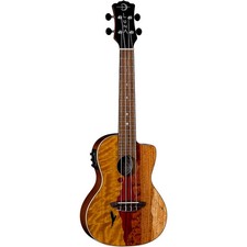 Luna Guitars Vista Eagle Tropical Wood Concert Acoustic-Electric Ukulele Gloss